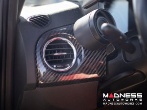 FIAT 500 Custom Dashboard - Carbon Fiber - LHD - Pre 2016 FIAT 500 Custom Dashboard - Carbon Fiber - LHD - Pre 2016